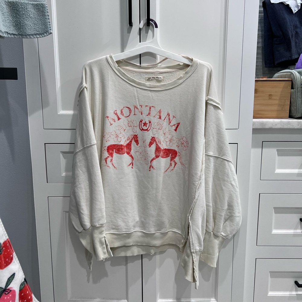 Free People Graphic Montana Camden NWOT